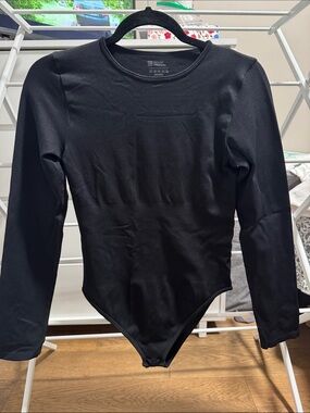 Black Long Sleeve Bodysuit